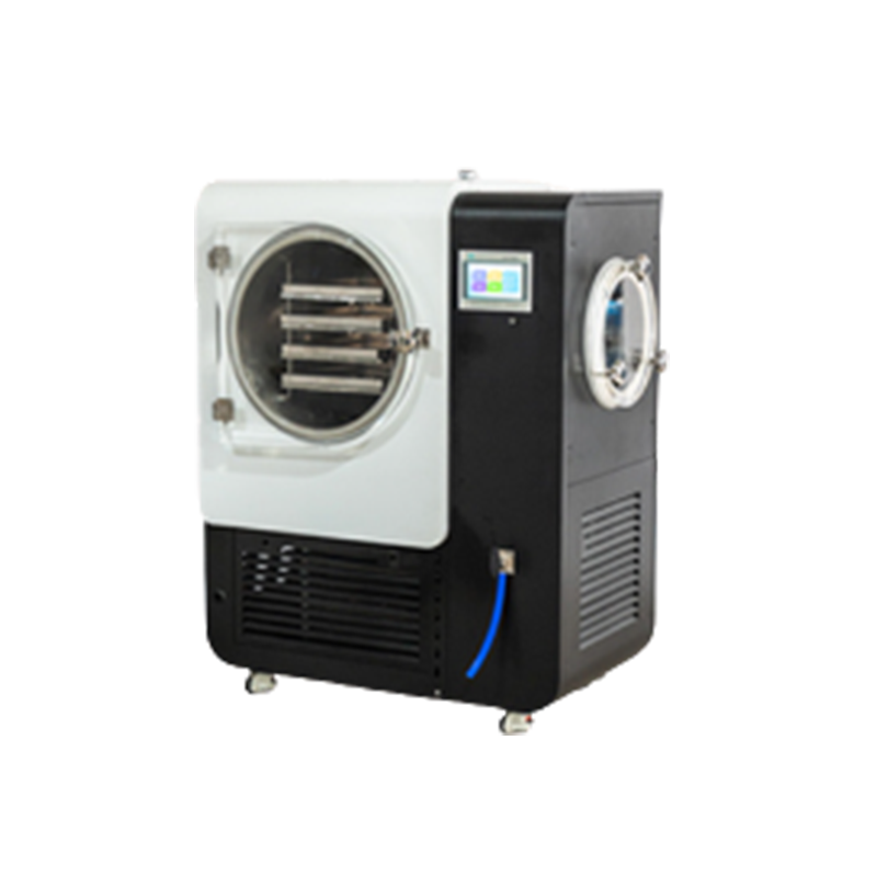 寧波新芝SCIENTZ-50YG中試型圓倉方管硅油加熱原位凍干機